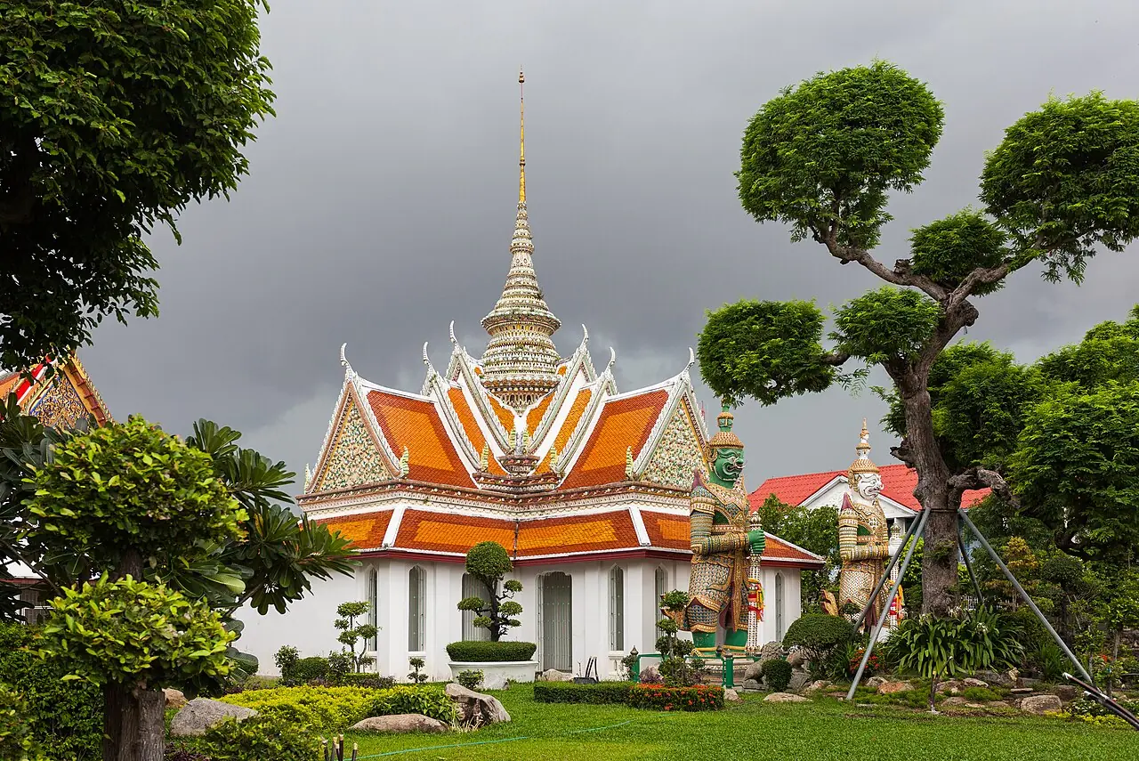 This is a photo of a monument in Thailand identified by the ID