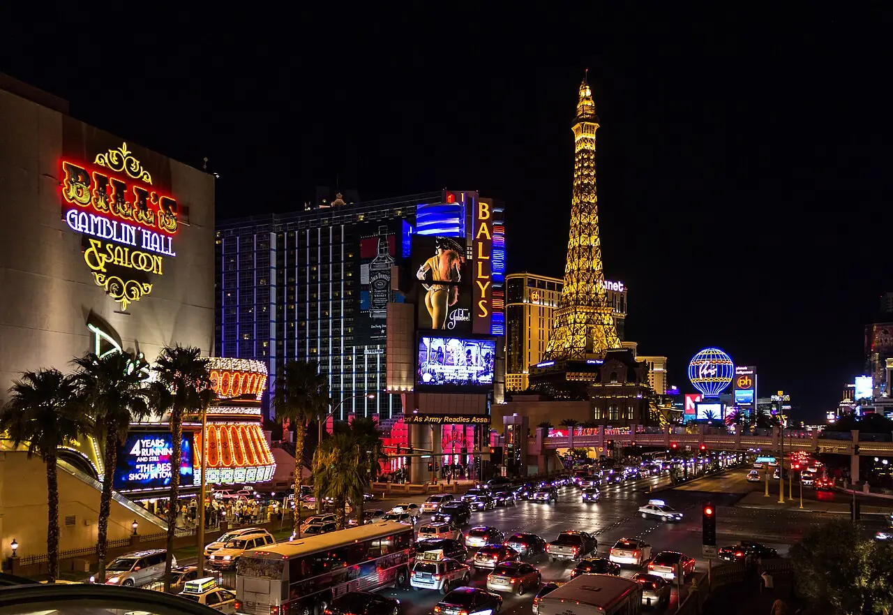 “ The Strip ” (part of the Las Vegas Boulevard) in Las Vegas, Nevada , USA The Las Vegas Strip is the most famous section of Las Vegas Boule
