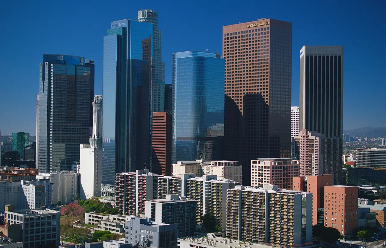 Skyline of Los Angeles, Downtown Los Angeles, California