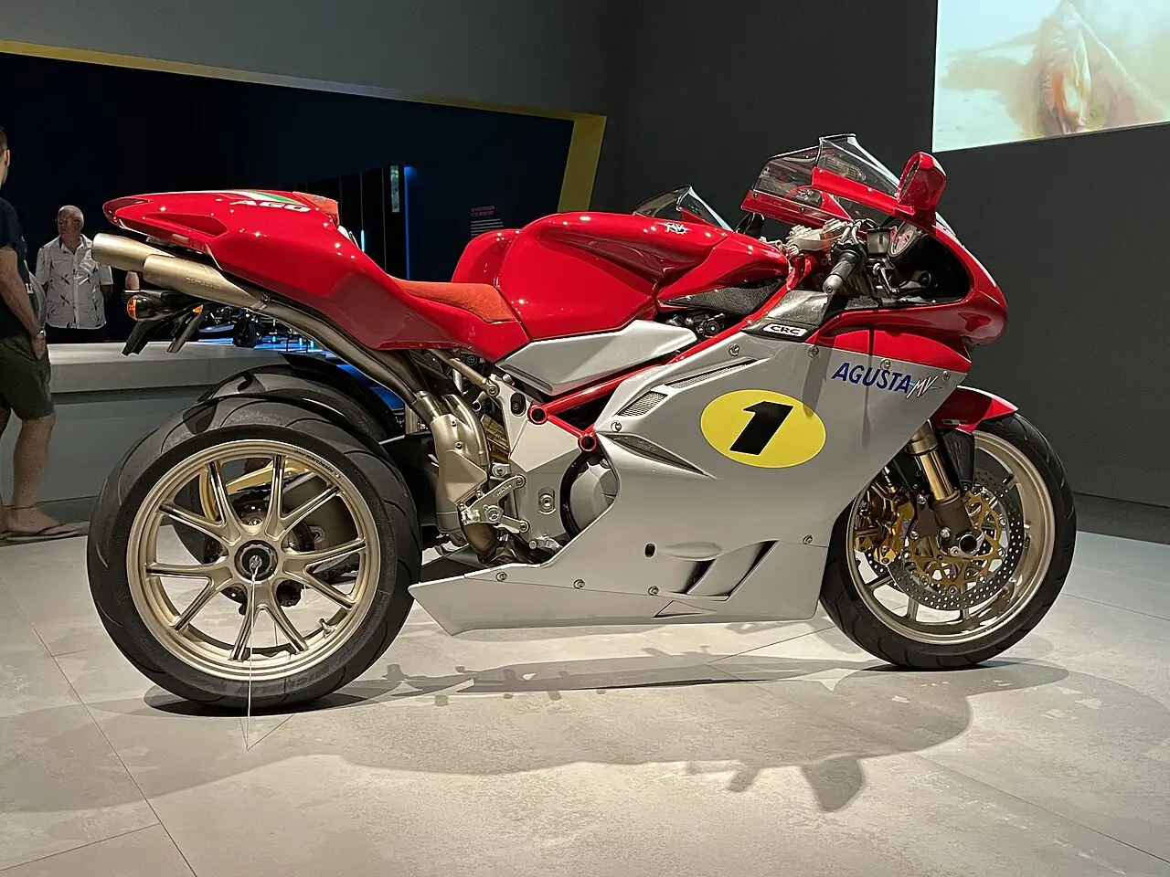 MV Agusta F4 Ago at The Motorcycle- Design, Art, Desire exhibition QGOMA